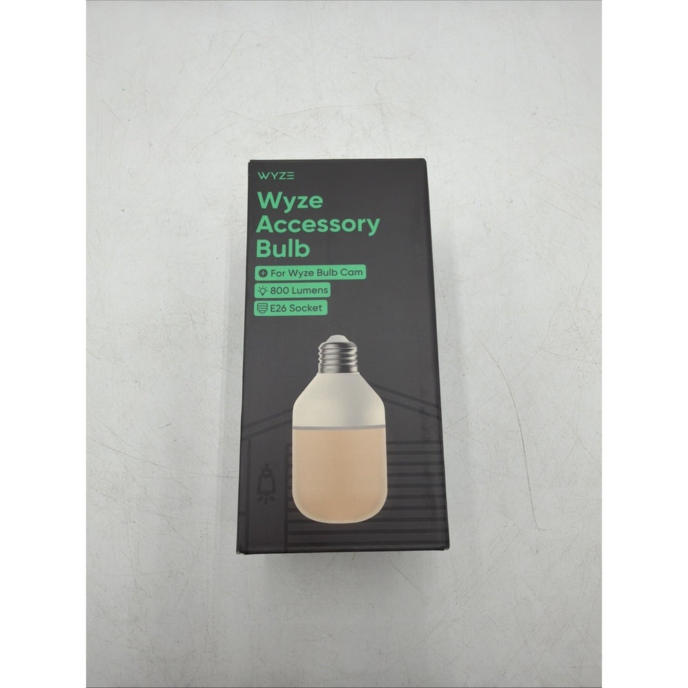 Wyze Accessory Bulb, Compatible with Bulb Cam Smart Home Security Camera